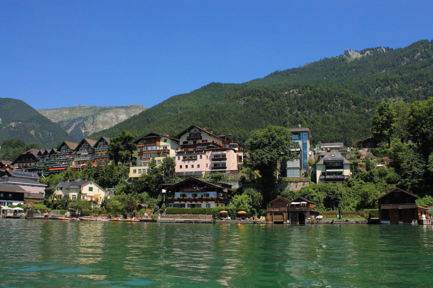 Pension Linortner Sankt Wolfgang im Salzkammergut ภายนอก รูปภาพ