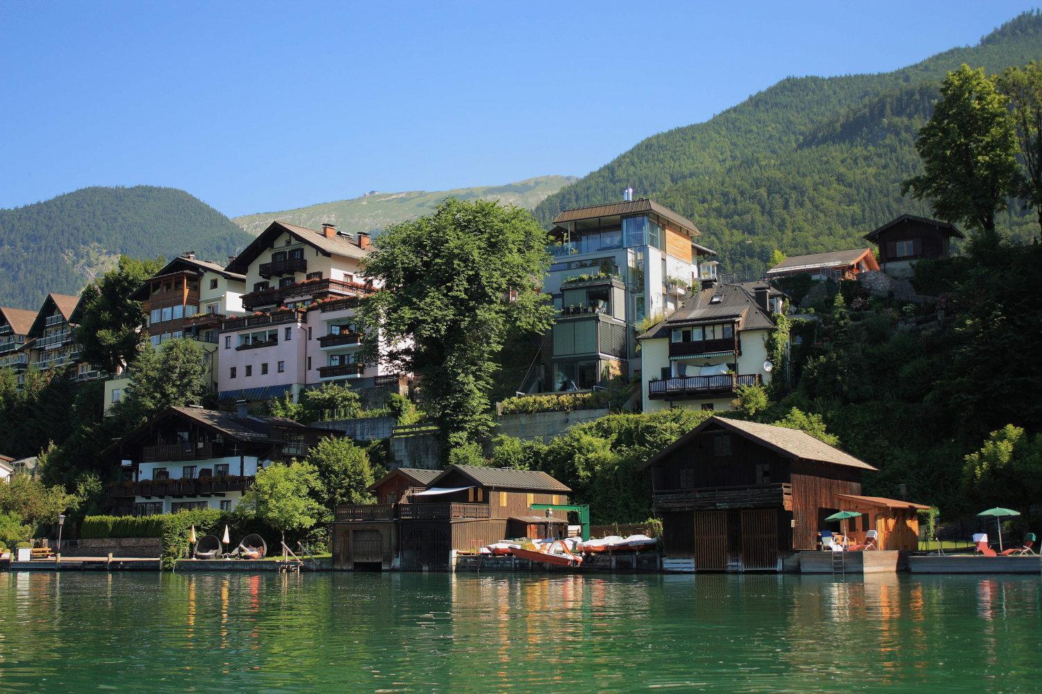 Pension Linortner Sankt Wolfgang im Salzkammergut ภายนอก รูปภาพ